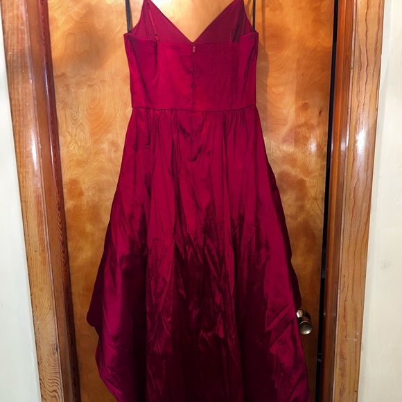 Red jcp high low formal dress - Picture 3 of 5